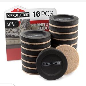 Felt Furniture Sliders-16pcs